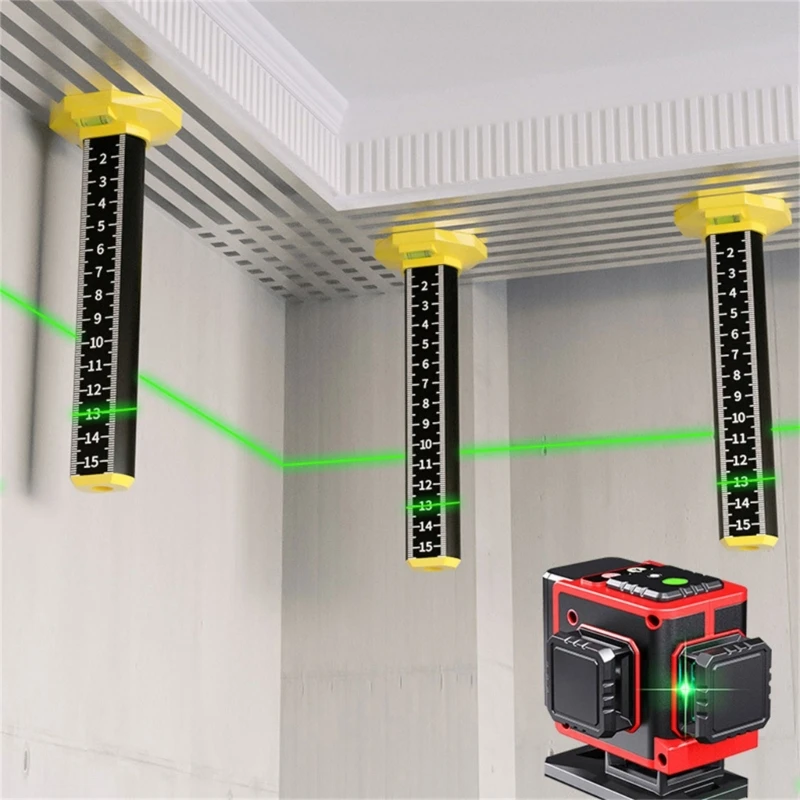 Convenient Bubble Indicators Efficient Ceiling Leveler Aluminum Ceiling Leveler Lightweight Tool for Accurate Alignment