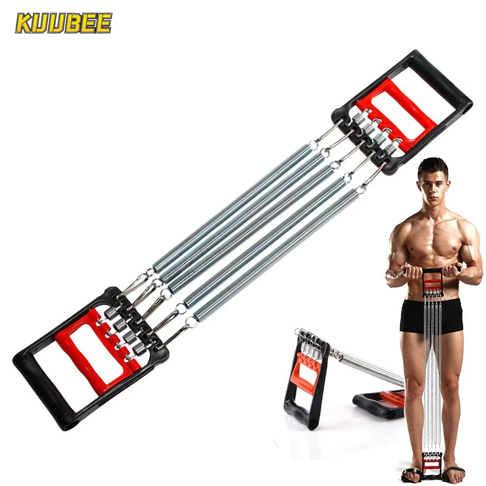 NEW  5Spring Chest Expander Exercise Puller Muscle Stretcher Training Home Gym 