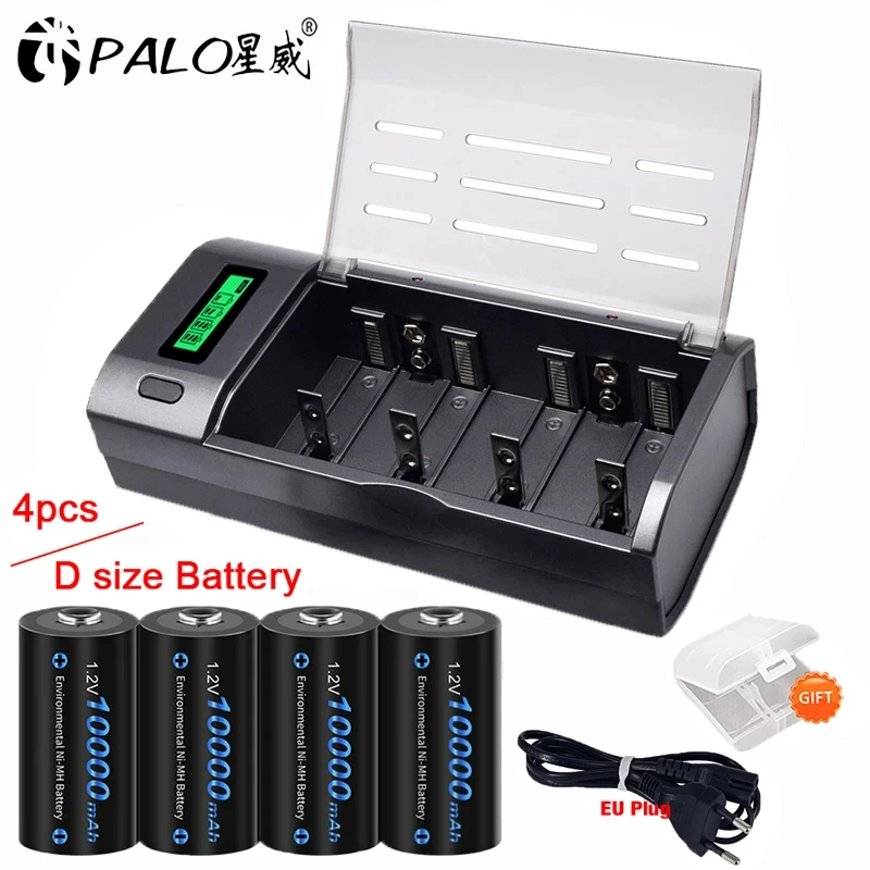 12VNIMHDsizerechargeablebatteryR20Battery10000mAhHigh