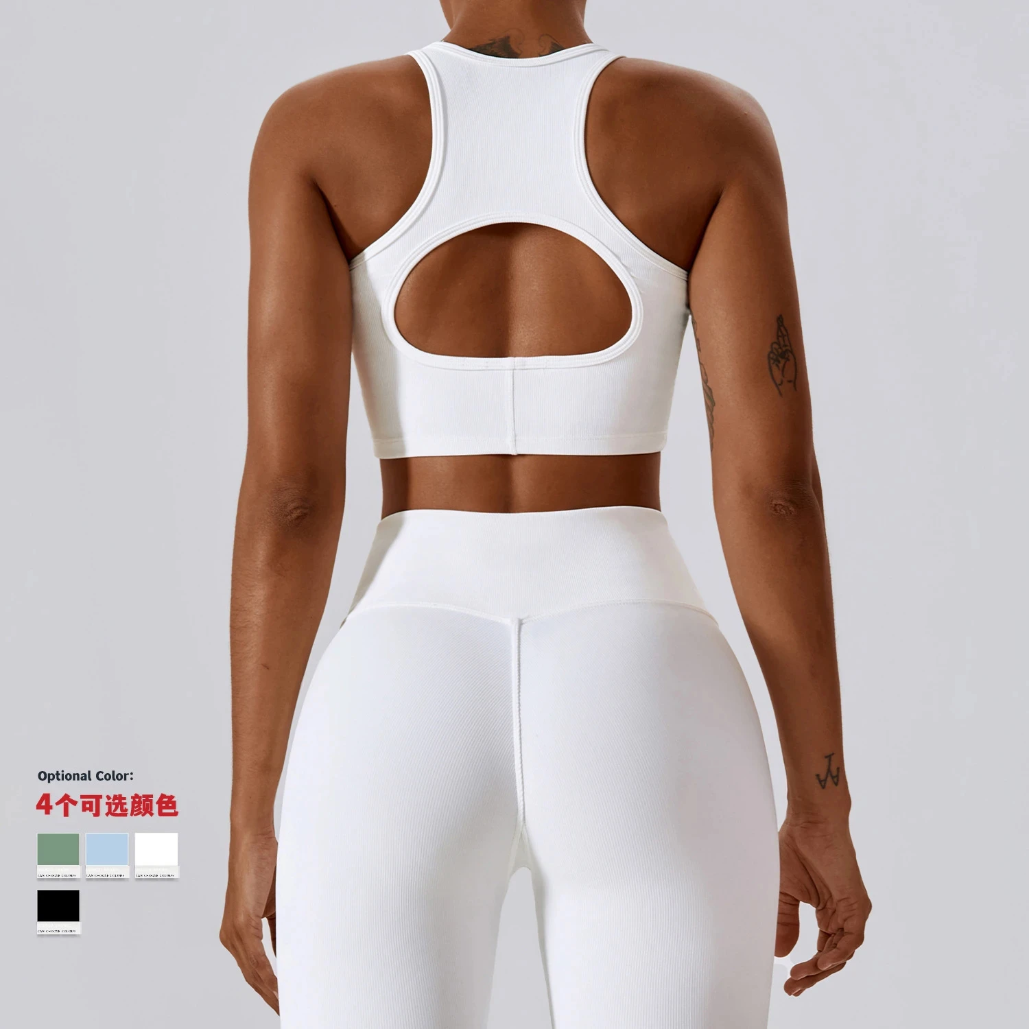 Women Sports Bra Yoga Clothes Chest Pad Shockproof Wireless Push up
