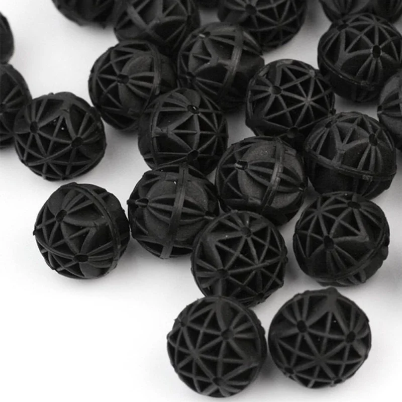 20Pcs Aquarium Pond Bio Balls 16mm Fish Tank Filter Media Marine Sum Water Quality Stabilizer