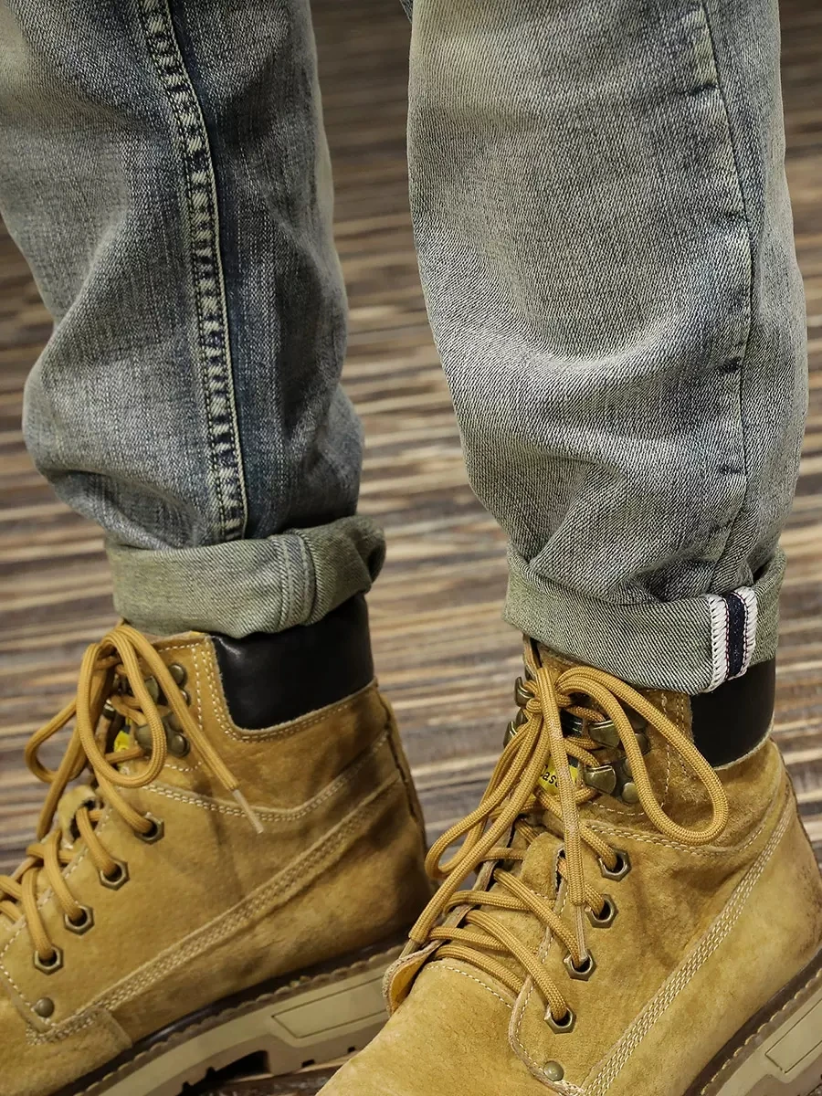 Рисунок 5 - Джинсы мужские Стрейчевые в стиле ретро