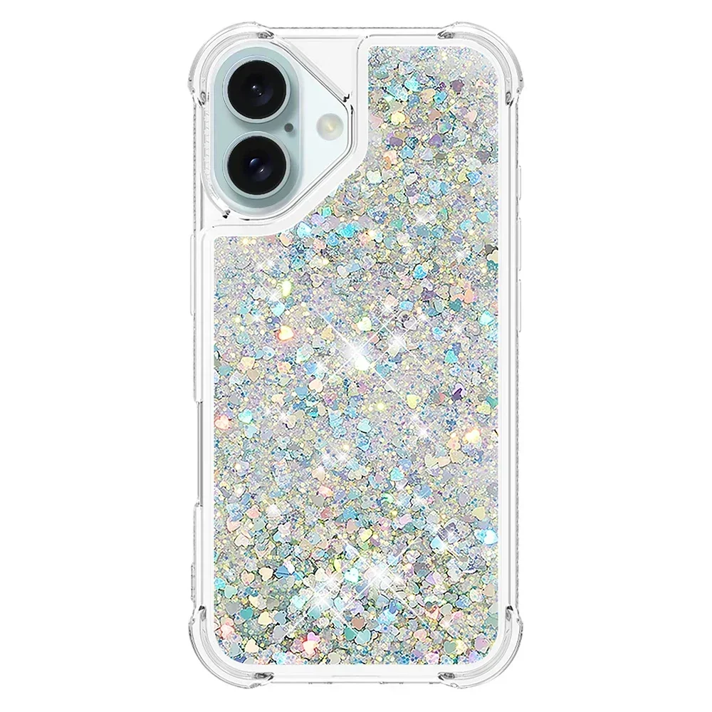Bling Moving Liquid Glitter TPU Protective Waterfall Phone Case