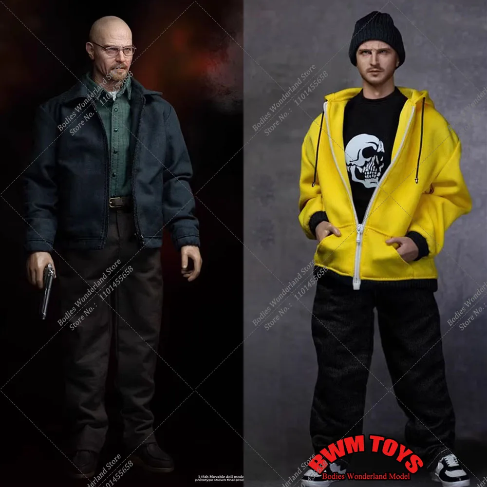 

ZGJKTOYS JK-003/JK-004 масштаб 1/6, коллекционная фигурка солдата Bryan Cranston Aaron Paul 12 дюймов