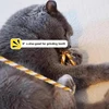 Interactive Cats Toys Long Satin Ribbon Cat Teaser Rod Toy Kitten Playing Teaser Wand Toy Cat Stick Toy 6