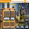 2PACK BaoFeng UV S22 PRO V2 10W IP68 Walkie Talkie Dual Band 136-174/400-520MHz 50KM  Long Range Radio Upgraded Of UV5R UV9R S22 2