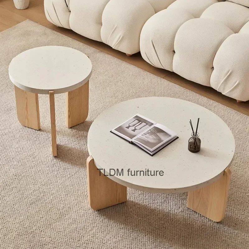 모던 심플 럭셔리 북유럽 거실 글램 커피 테이블, 미니멀리스트 독특한 테이블 베이스, 살롱 홈 가구 