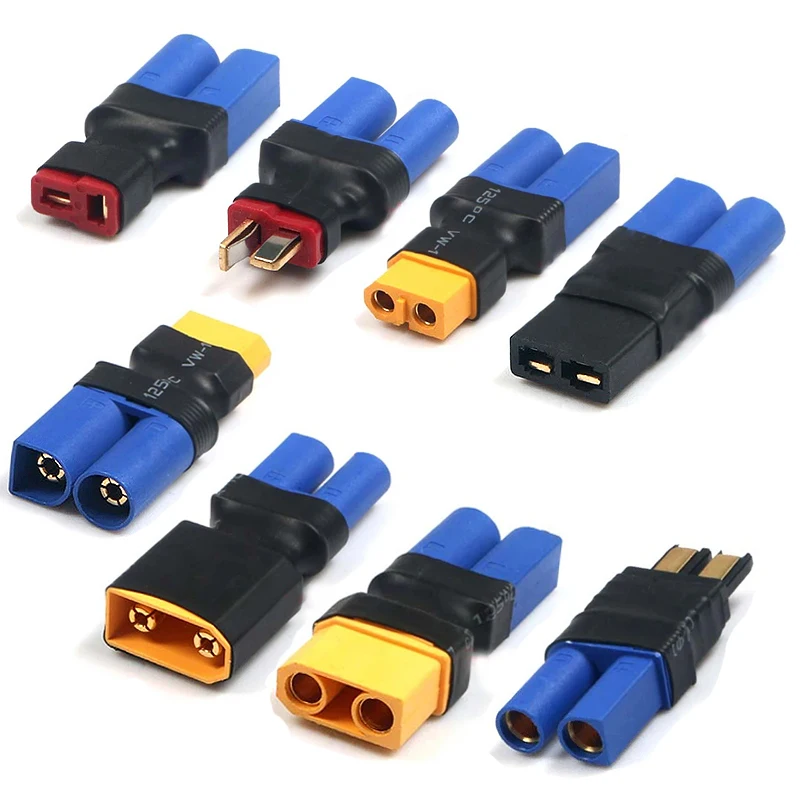 EC5MaleFemaletoXT90XT60TRXTPlugMaleFemaleNoWireConnectorPlugAdapterforRCFPVVehicleLipoBatteryEscConnector-AliExpress13