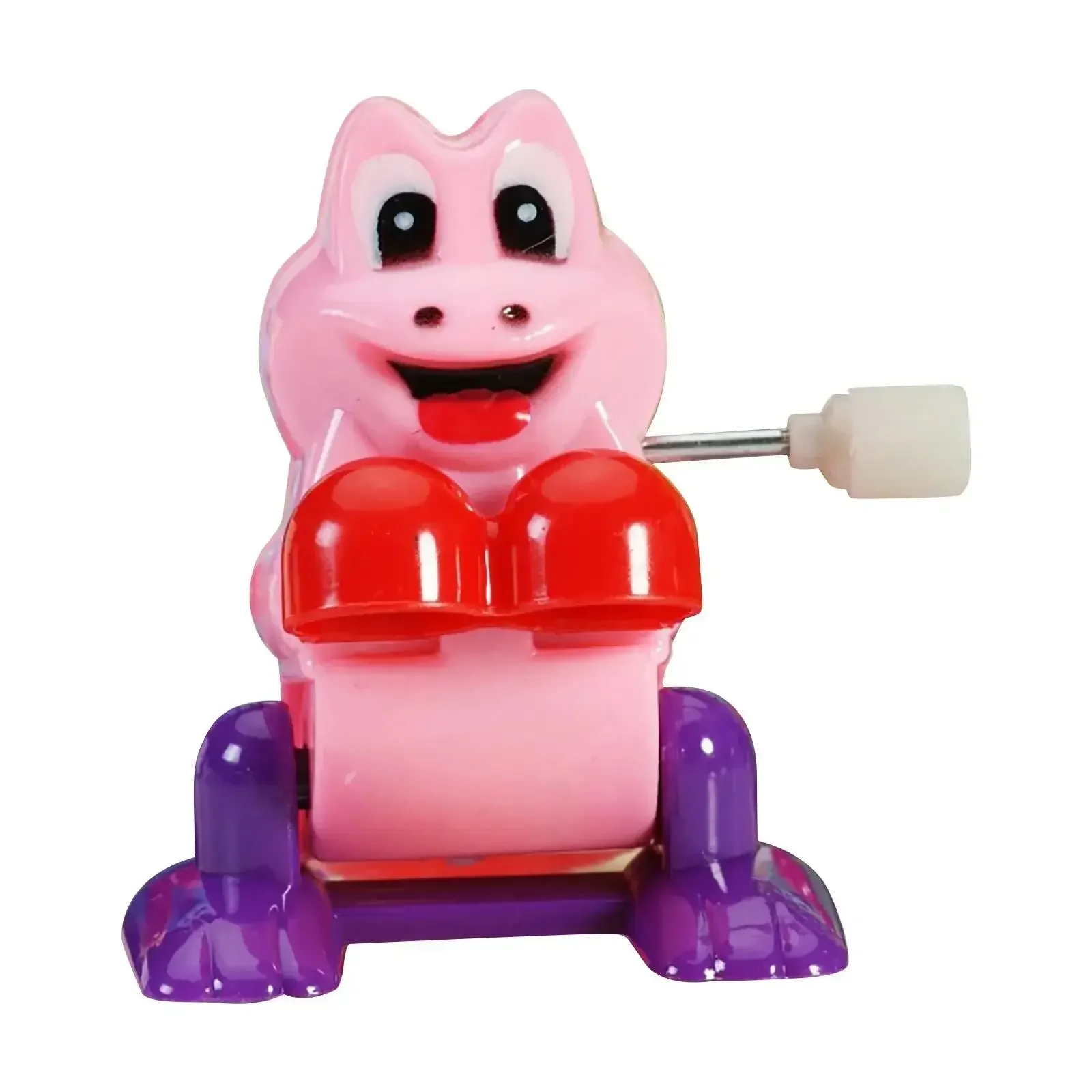 

1 шт. забавные детские игрушки, закручивающиеся маленькие прыгающие животные, заводные игрушки, детские заводные игрушки для прыжков и бега