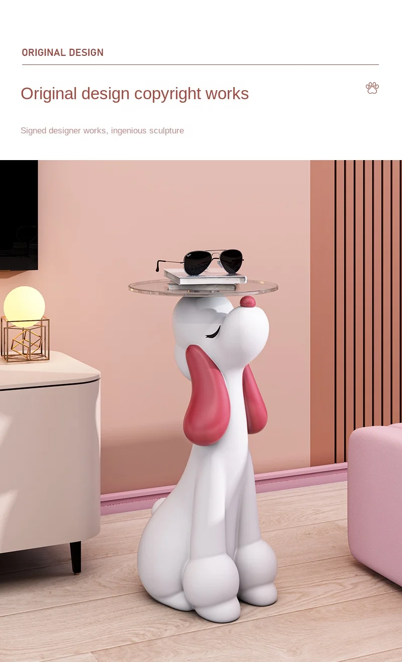 Poodle Dog Home Decorations Statue Super Shop