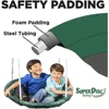 Deerfield Outdoor Playground Swing Set with Slide, See Saw, Trapeze Swing, Fun-Glidr, Swing Seat, and Stand N Swing 6