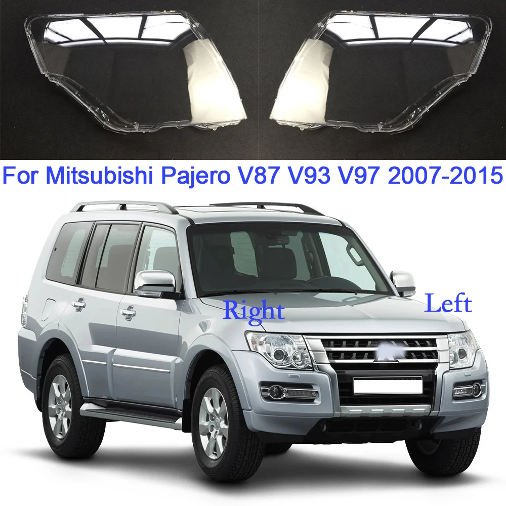 ForMitsubishiPajeroV87V93V9720072015CarHeadlightGlass