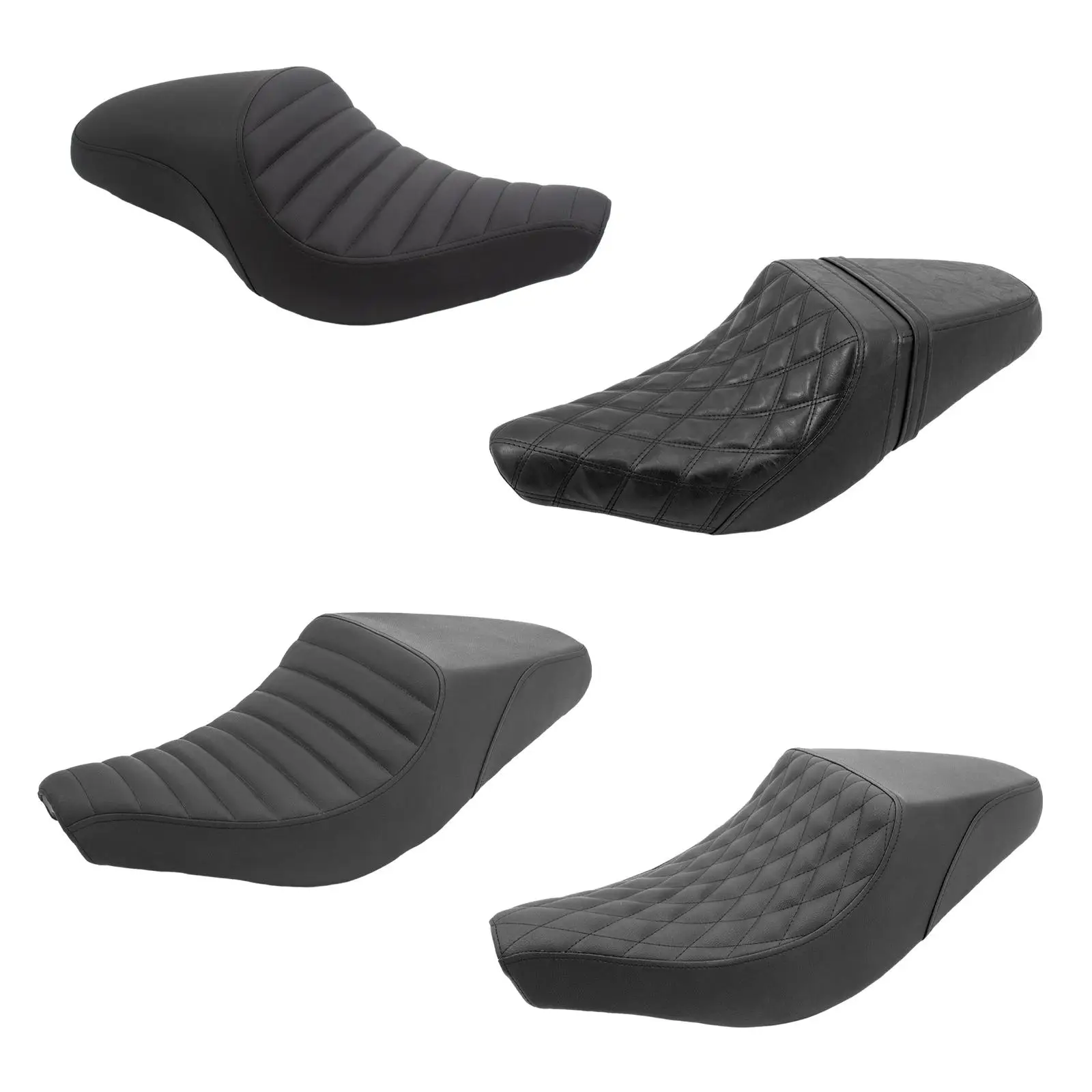 

Motorcycle Double Seat Cushion Retro Saddle for Honda Rebel Cmx 500 300