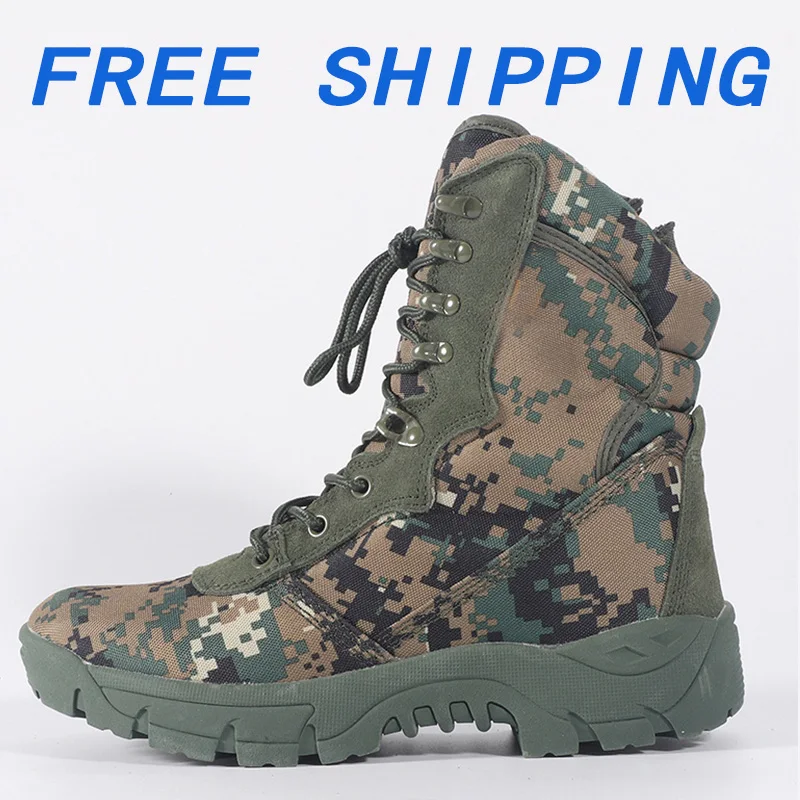 Botas Tácticas Militares Para Mujer - Estilo Combate, Desierto, Cremallera Lateral, Tallas UK 3-8