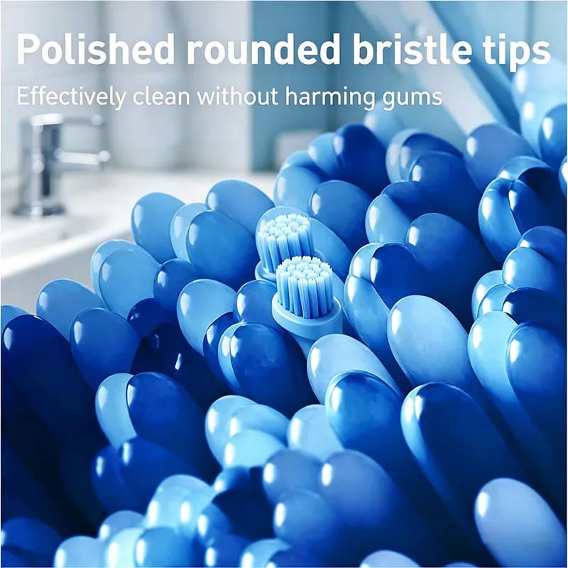 오랄비 프로-3D 펄스 진동 전동 칫솔 2개 배터리로 작동되는 마이크로 펄스 플러싱 커플용 연인에게 선물하기 좋은 제품