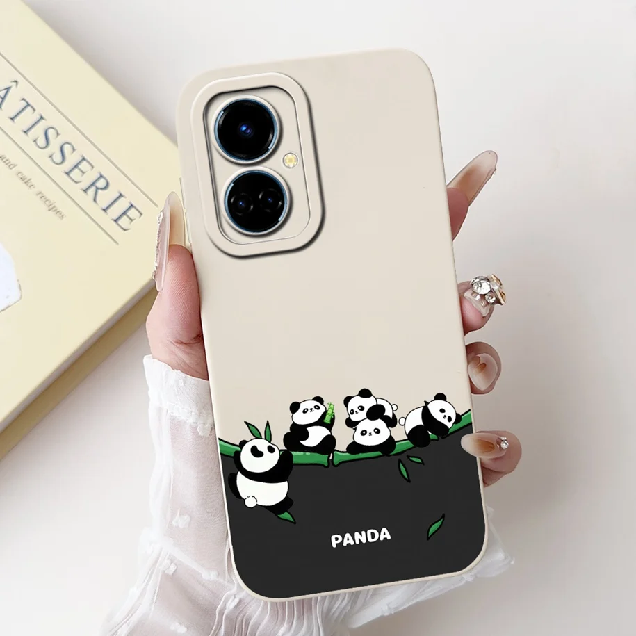 Cute Cartoon Camera Protection Matte Soft Phone Case Cover