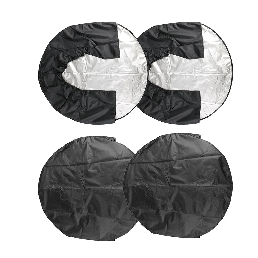 

Tire Cover Waterproof 76-81cm 30-32 Inch Dustproof Anti-UV Storage Bag Case Tire Cover For Truck Vehicle Car Auto A30