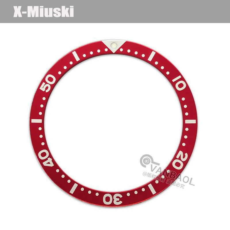 Premium 38mmx31.5mm Diving Watch Bezel Insert