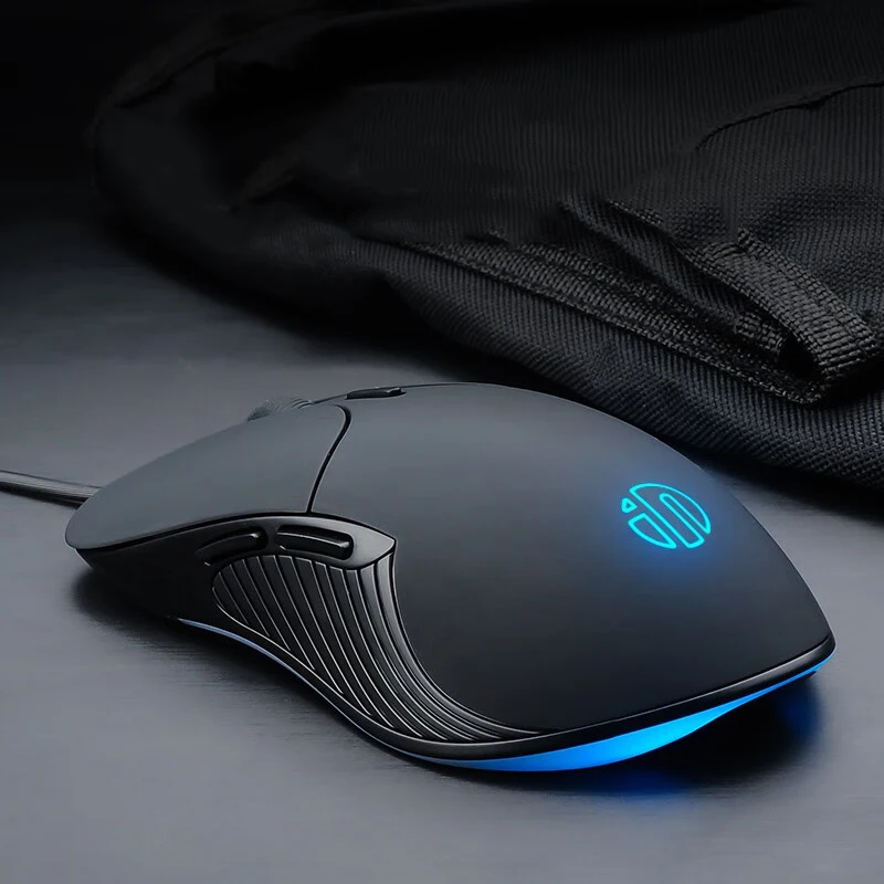 Mysz przewodowa USB INPHIC B2 Cicha mysz biurowa do gier do komputerów PC i laptopów
