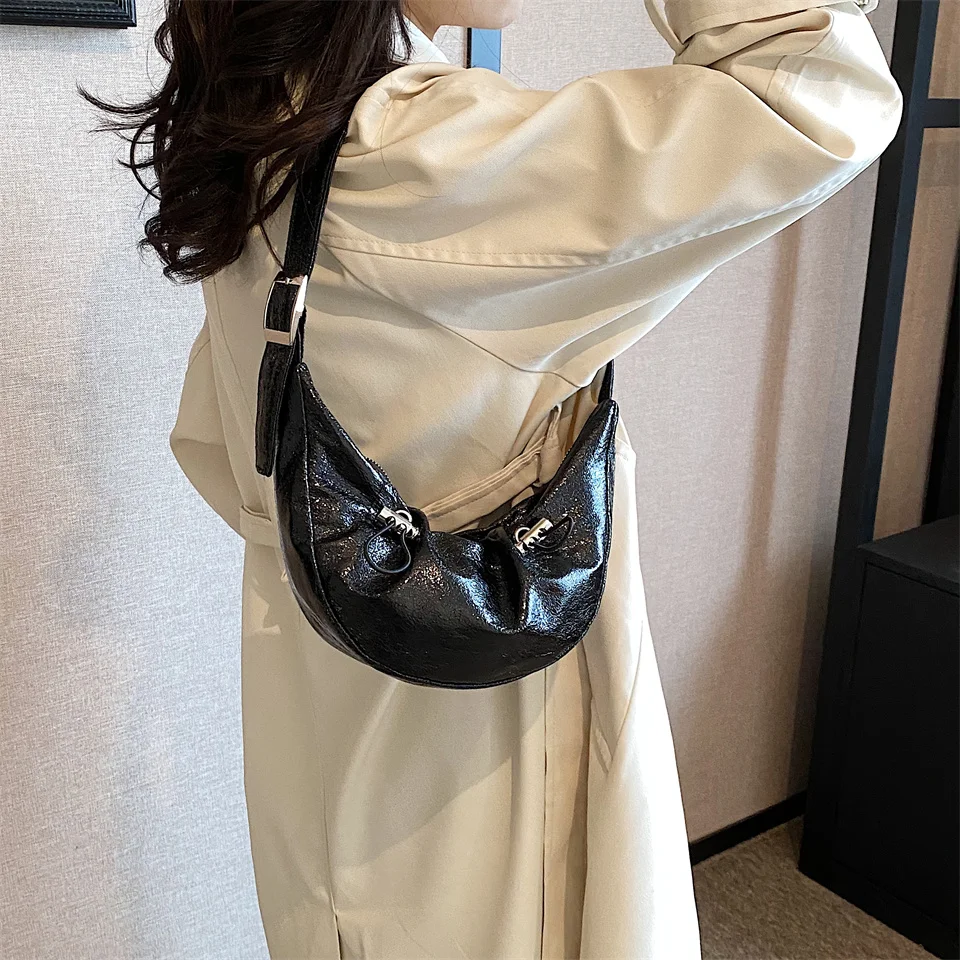 Women's PU Leather Shoulder Bags Tote Handbags Female Designer Crossbody Bags Leisure Fashion ravel Crossbody Bag Handbag