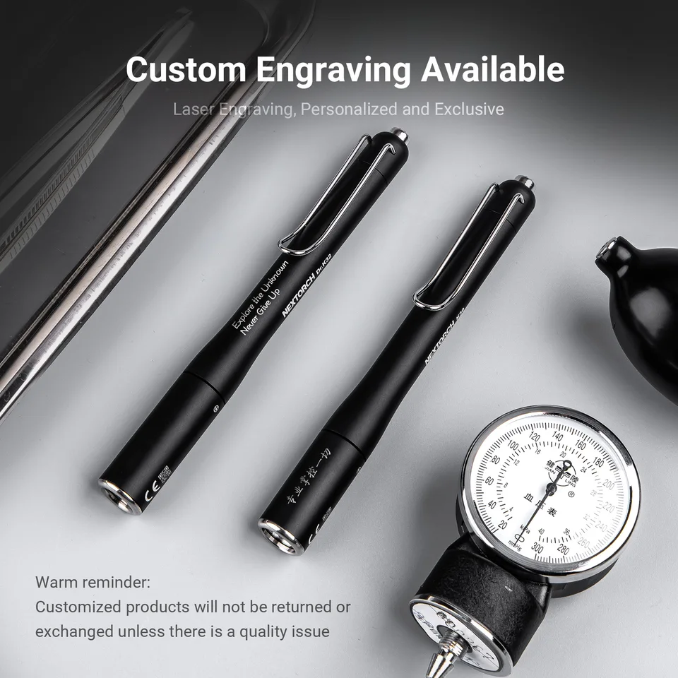 NEXTORCH Dr. K32 Dual Light Source Professional Medical Penlight