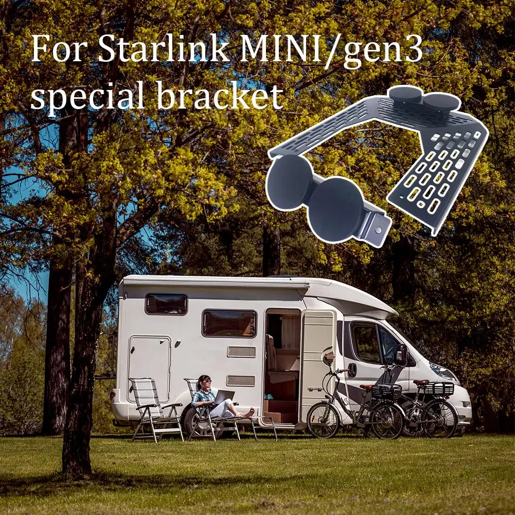 Starlink Mini Roof Mount Magnetic Steel Heat Dissipation Holder For Starlink Mini Dish Mounting Kit starlink mount bracket