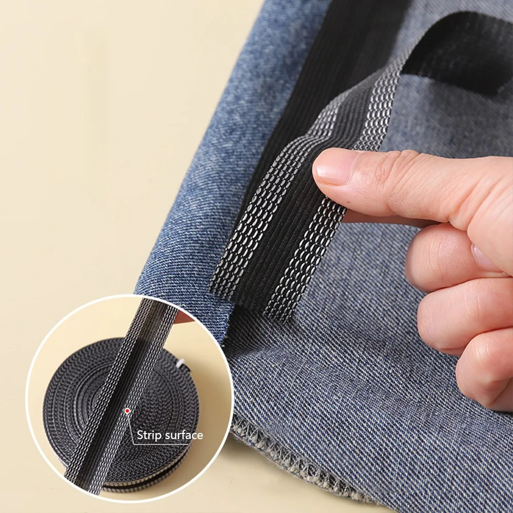 5M Self-Adhesive Pants Paste Hem Tape Iron On Pants Edge Shorten Repair  Sewing Accessories Suit Jeans Pants Sewing Fabric Tape - AliExpress