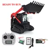 US Stock LESU 1/14 CNC Metal Hydraulic Aoue-LT5 Tracked Skid-Steer RC Loader RTR RC Car Remoted Trucks Toys Gifts Boy THZH1210 1