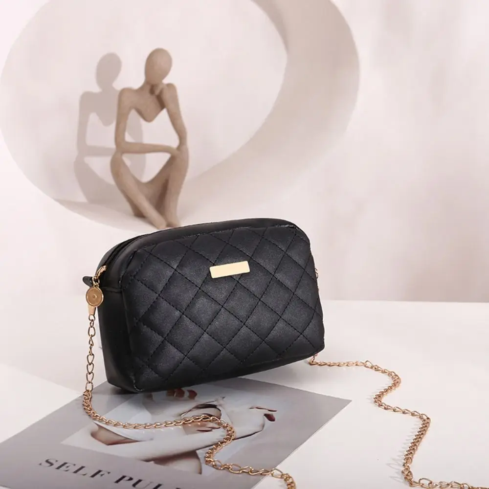 Lingge Chain Fashion Ladies One-shoulder Diagonal Bag
