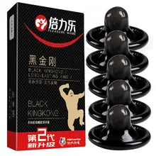  Penis Condoms 10 pcs Black Gold Ultra Thin Penis Sleeve Natural Latex Sex Toys For Adults 18 Men Delay Ejaculation Sexy Toys 