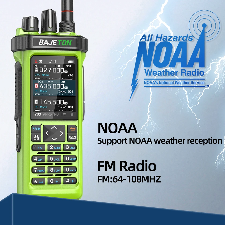 BAJETON BJ-9000トランシーバー AM/FM/CB/LSB/USB/CW受信機 GPS APRS