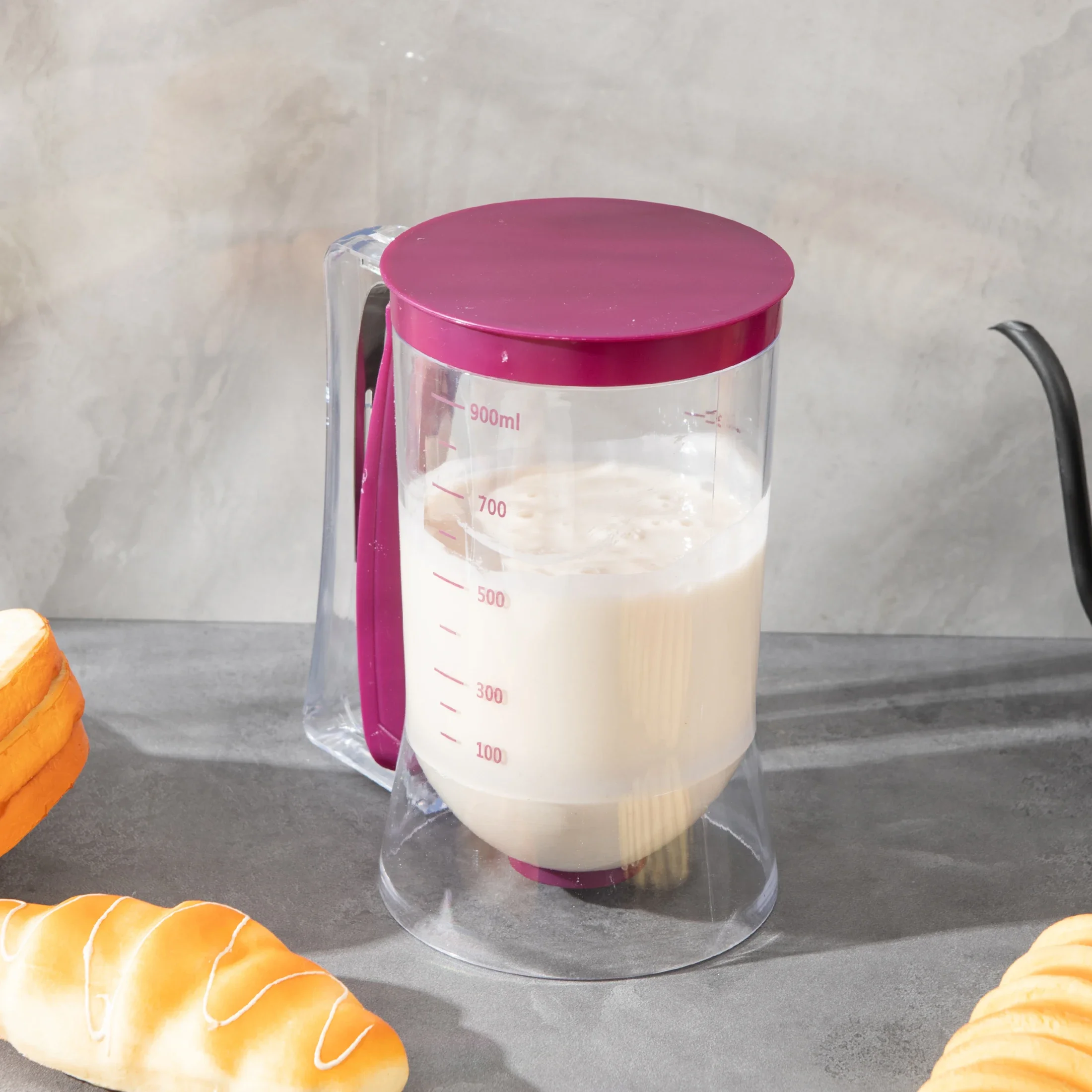 separator cup cake batter box packaging minimalist handheld 1PC