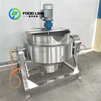 Autocuiseur industriel automatique à gaz/électrique, grande capacité, haute pression, marmite de cuisson à la vapeur, composant moteur central 6