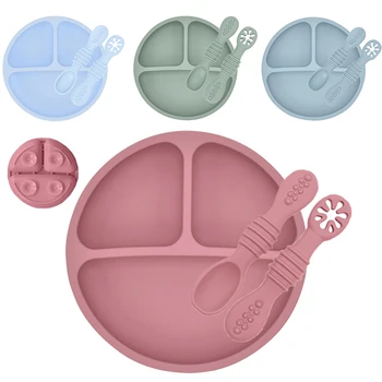 Baby Silicone Suction Plate Set 1