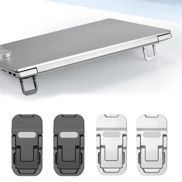 Support pliable Portable pour ordinateur Portable, support pour clavier d'ordinateur, Mini jambes, pour Macbook, Huawei, Xiaomi, Lenovo, support pour ordinateur Portable 1