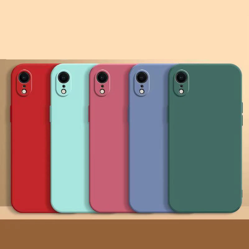 รูปสินค้า เคสซิลิโคนยืดหยุ่นป้องกันรอย iPhone XR/X/Xs Max