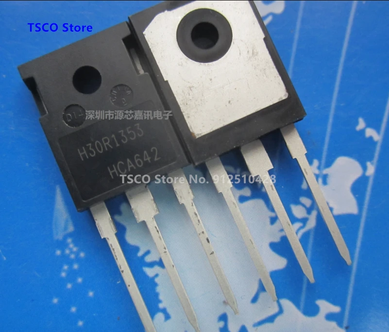 

H30R1353 IHW30N135R3 New Origiail 10piece 30A 1350V IGBT