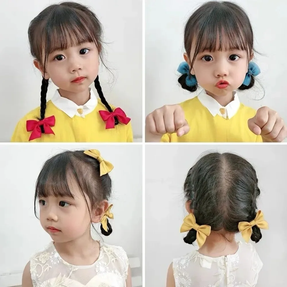 Hair Accessory Bow Headgear Girls Net Red Clips Baby Hairpins Children Hair Clips Gifts