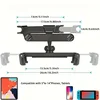 Telescopic Car Rear Pillow Phone Holder Tablet Rotating Holder Car Back Seat Stand Headrest Bracket Universal Mount Accessories 6