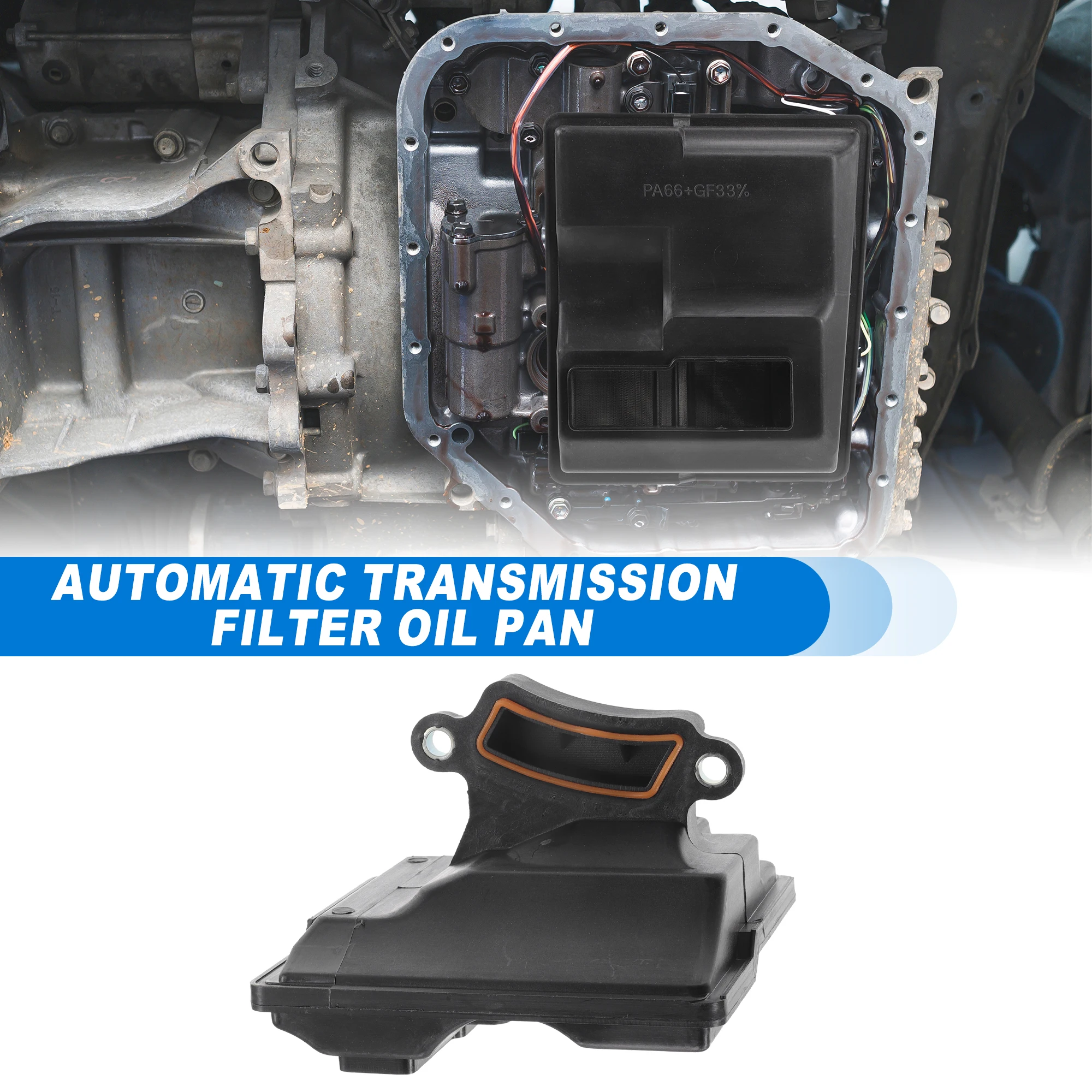 UXCELL AF40 AF21 TF-80SC TF-81SC Automatic Transmission Filter Oil Pan for Volvo S80 2007-2014 for Mazda CX-7 2007-2009