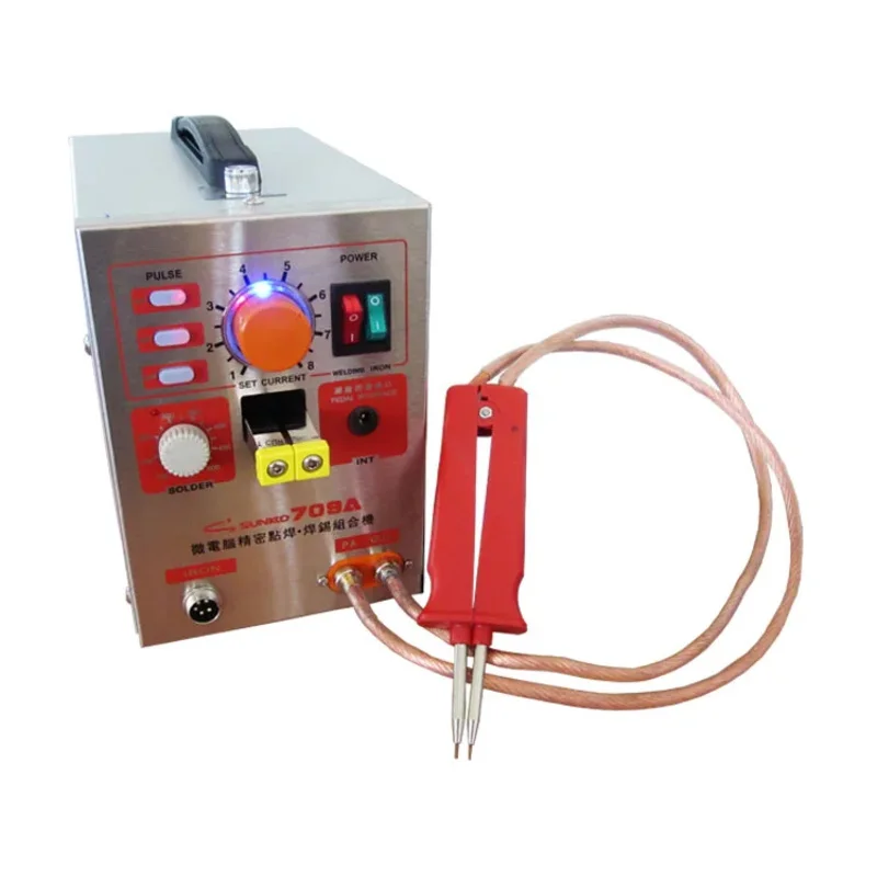 S709A High Power Spot Welder Machine & Soldering Station With Universal Welding Pen Battery Spot Welding Machine 220V 1PC