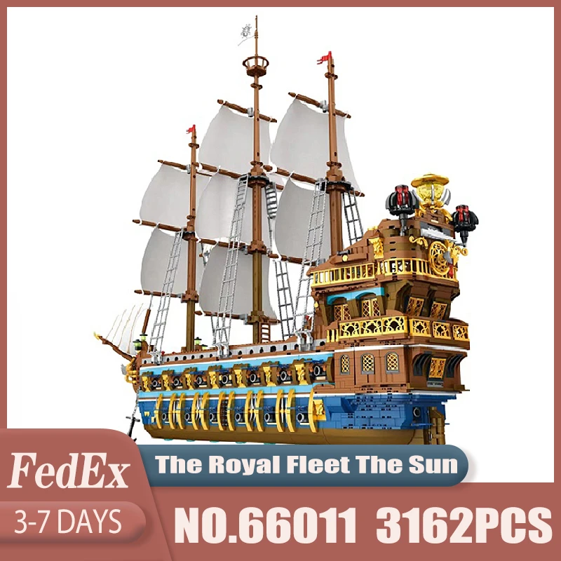 Ship Blocks Bricks Educational Toys 10210 Moc Building Compatible