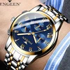 FNGEEN Men Watches 2023 Top Brand Luxury Waterproof Date Clock Male Steel Strap Casual Quartz Watch Sports Wrist Watch Men 4006 6