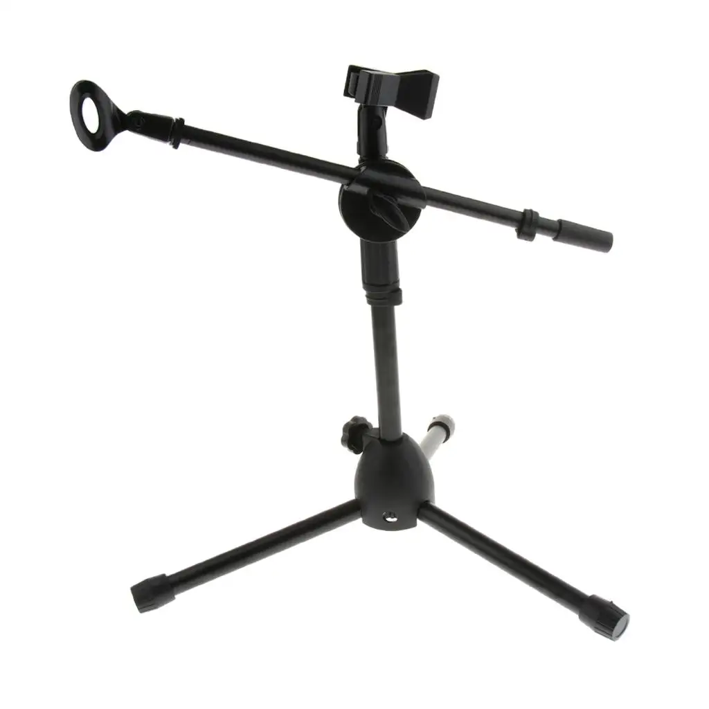 Microphone Tripod Stand Mic Floor Stand Adjustable for Podcasting