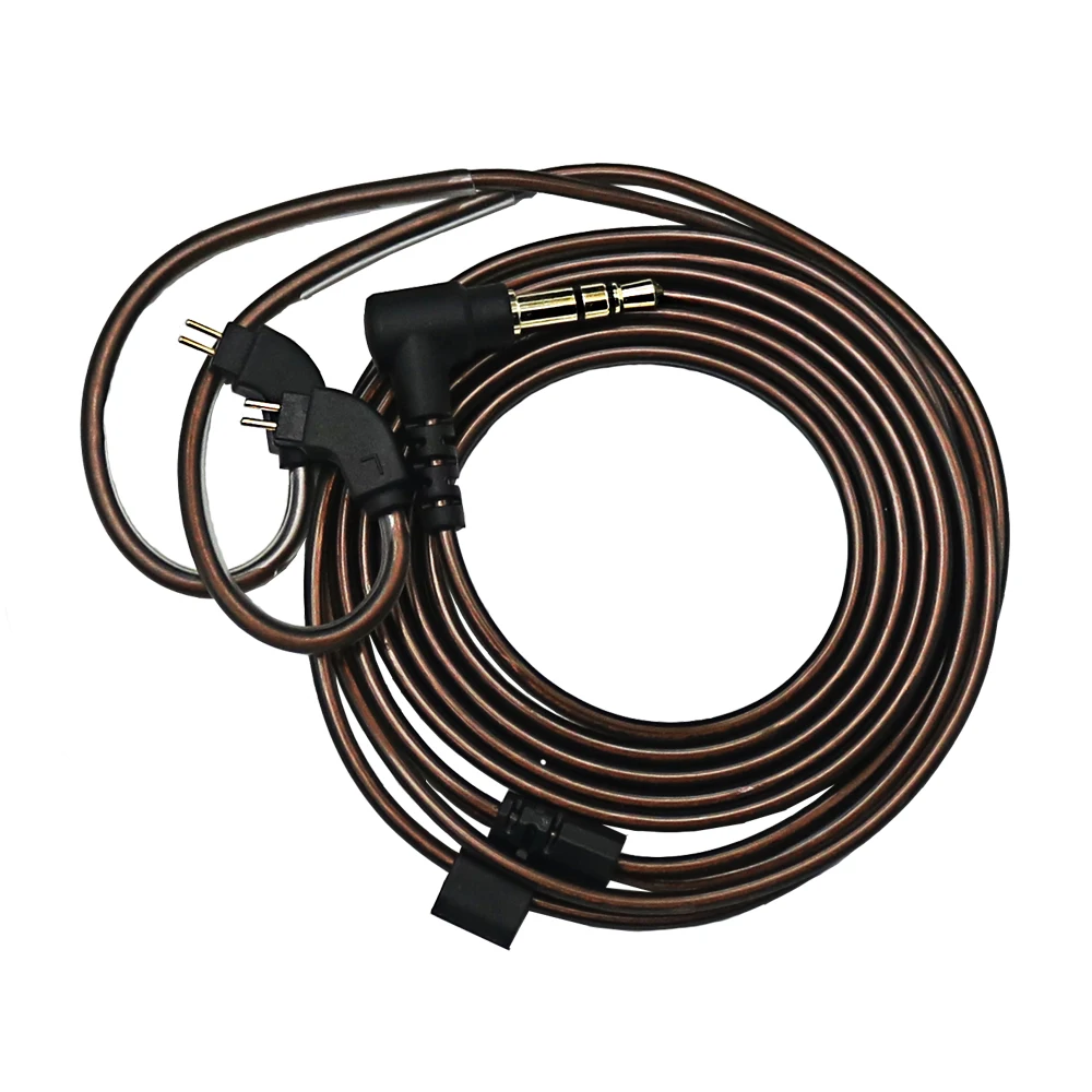 L PlugHeadphone Kabels Met Brons Vervanging Voor KZ