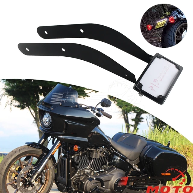 安定したオートバイのライセンス後半ブラケット オートバイのナンバー