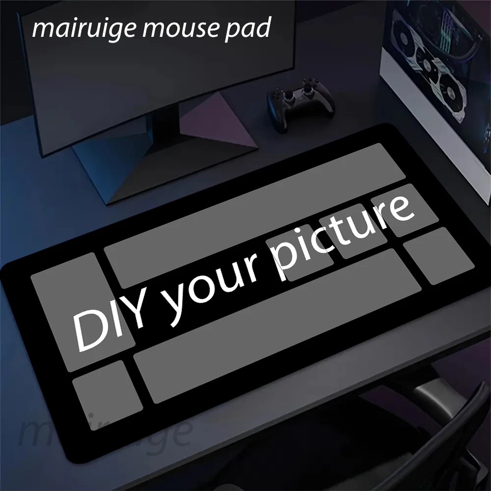 Customizable Anime-Themed Gaming Play Mat - Large Rubber Table Pad