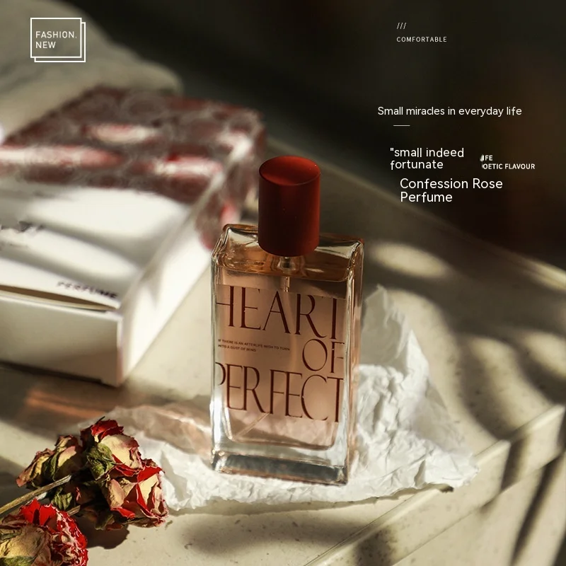 Pubblicità Shimang Confezione regalo di profumo Rose Lady Fragranza durevole Profumo per ragazze popolare online_voghion.com