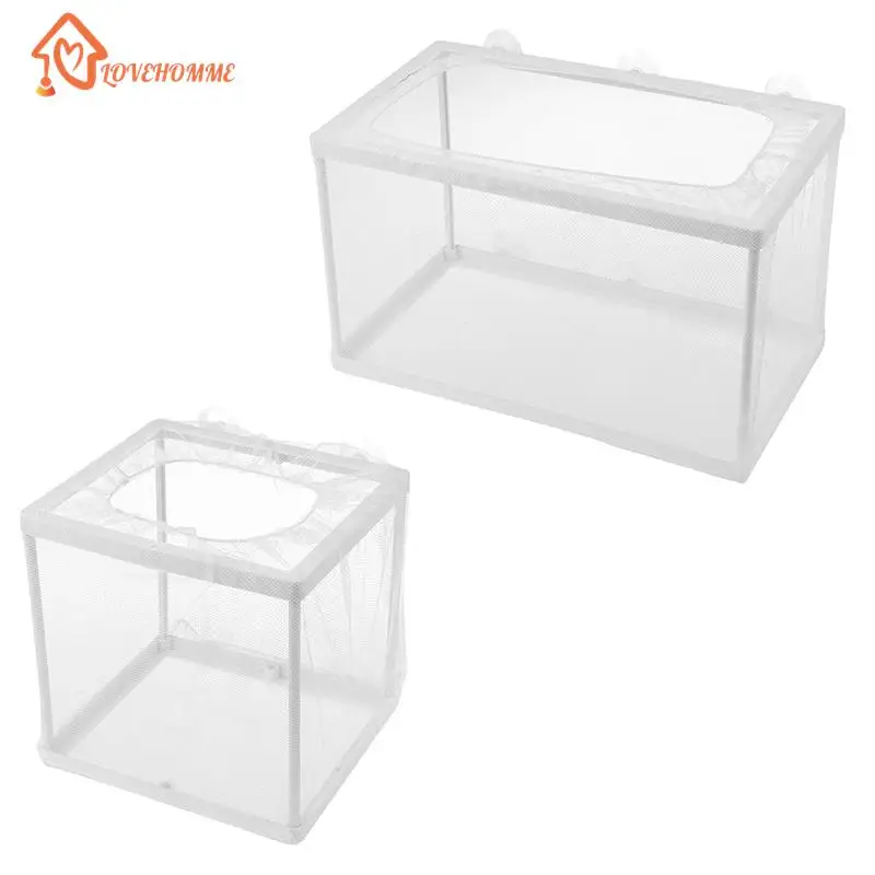 Fish Breeding Incubator Net Hanging Fish Hatchery Isolation Box for Aquarium fish breeding box