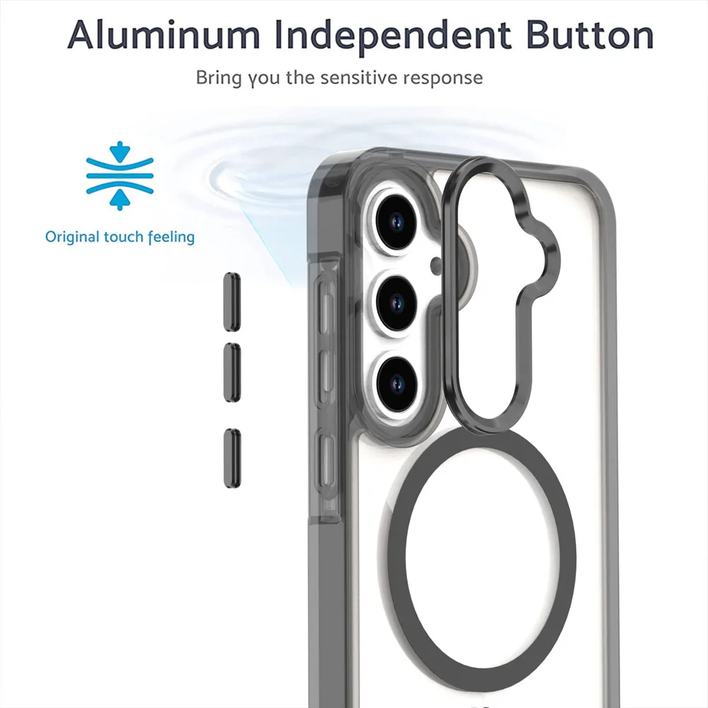 Magsafe Magnetic Wireless Charge Clear Case